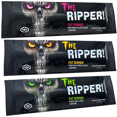 The Ripper Fat Burner Flavours